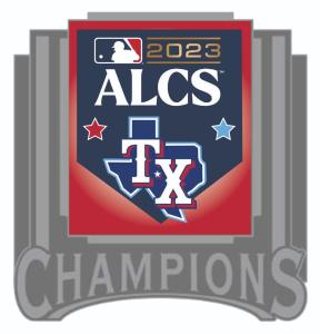 2023 Texas Rangers ALCS Champions Pin