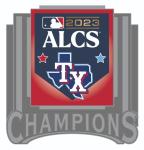 2023 Texas Rangers ALCS Champions Pin