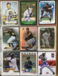 Pittsburgh Pirates Autographed Baseball Cards G-J