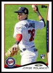 2014 Topps Jorge Polanco Rookie Card #US-237