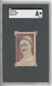 1926 Ty Cobb W512 Hand Cut Baseball Card #3