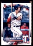Malcolm Moore 2025 Bowman Prospect Card Lot