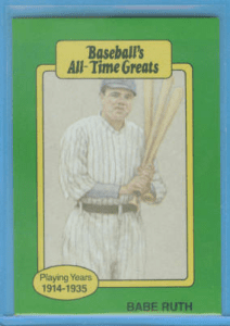 1987 Hygrade All-Time Greats Baseball Cards