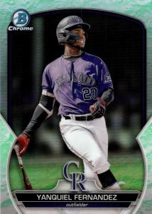 2023 Bowman Lunar Glow Chrome Pick Your Cards