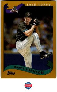 2002 Topps Randy Johnson Baseball Card #200