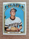Bob Miller 1972 Topps Pirates Baseball Card #414