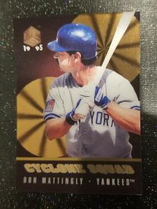 Don Mattingly 1995 Sportflix Cyclone Squad Card