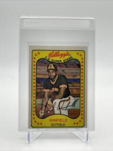 1981 Kellogg's Dave Winfield Baseball Card #21