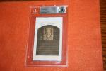 Earle Combs Signed Yankees Card - 1927