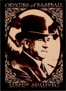 1994 Origins of Baseball #62 A.G. Spalding Card