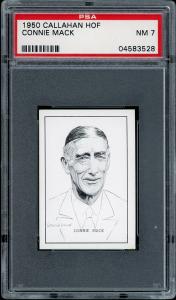 1950 Connie Mack Hall of Fame Baseball Card