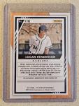 Logan Henderson 2021 Panini Elite Autograph RC