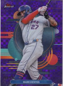 2025 Topps Finest Mark Vientos Purple Checkerboard #193