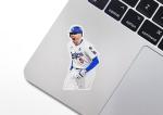 Freddie Freeman Dodgers Glossy Vinyl Sticker