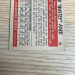 1953 Bowman Whitey Ford Sports Card #153