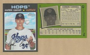 2020 Topps Heritage Corbin Carroll #54 Card