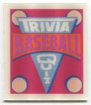 1987 Sportflics Trivia Insert #5 Candy Cummings