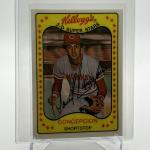 1981 Kellogg's Dave Concepcion Baseball Card #28