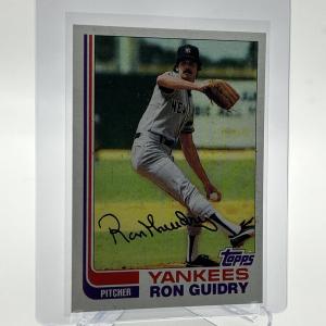 1982 Topps Ron Guidry Baseball Card #9
