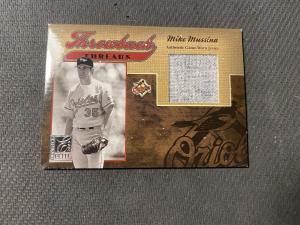 Mike Mussina 2005 Donruss Elite Game Worn Relic