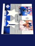 Bernie Williams Ron Dayne 2003 All-Stars Jersey Patch