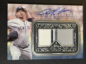 Andy Pettitte 2021 Topps Sterling Yankees Auto Patch