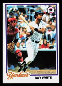 1978 Topps Roy White Baseball Card #16