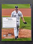 Carlos Rodon No Hitter Signed 8x10 Photo
