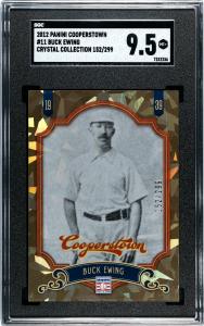 2012 Panini Cooperstown Buck Ewing #11 SGC 9.5