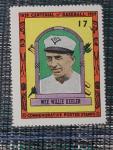 1939 Centennial Wee Willie Keeler Stamp Card