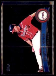 2011 Topps Black Border Chipper Jones Card