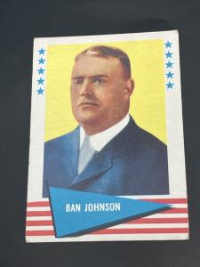 1961 Fleer Ban Johnson Baseball Card #48