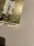1961 Golden Press Christy Mathewson Hall of Fame Card
