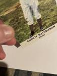 1961 Golden Press Christy Mathewson Hall of Fame Card