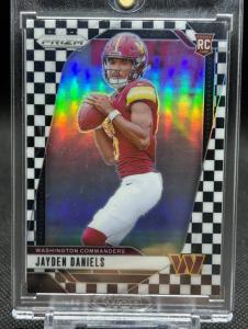 Jayden Daniels Black and White Checker Board RC