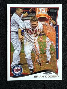 Brian Dozier 2014 Topps #221 Baseball Card