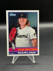 2025 Topps Heritage Blue Chrome & Refractors Set