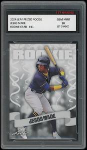 2024 Leaf Jesus Made Graded 10 Rookie Card