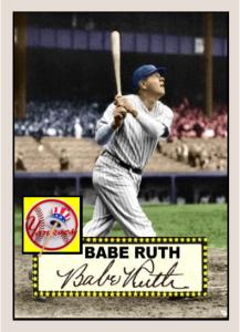 Babe Ruth Card - Buy 5 Get 1 Free