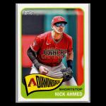 2023 Topps Archives Nick Ahmed #102 Card