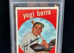 1959 Topps Yogi Berra Yankees Card PSA 5