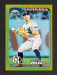 2024 Topps Chrome Anthony Volpe Gold Refractor #236