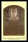 Fred Clarke Hall of Fame Plaque #51 Card