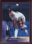 1997 Donruss Andy Pettitte Autographed Card