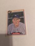 Red Ruffing 1983 Donruss Hall of Fame Card