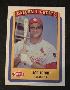 1990 Swell Joe Torre Baseball Card 130