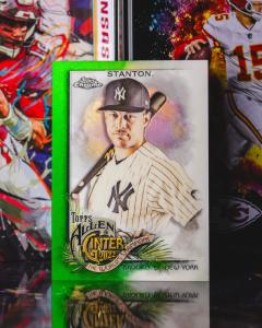 2022 Topps Allen & Ginter Chrome Giancarlo Stanton Refractor