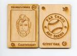 Alexander Cartwright Wooden Fan Craze Card 2004