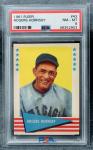 1961 Fleer Rogers Hornsby #43 - PSA 8