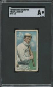 1909 T206 Willie Keeler Baseball Card SGC